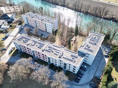 Mieterstromprojekt Aussichtsstraße 11 und 13